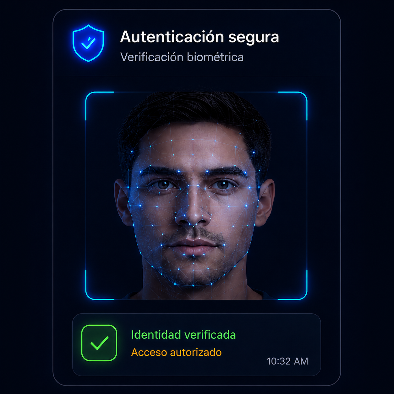 Caso de éxito Aliware — Vista 3: Autenticación biométrica con IA